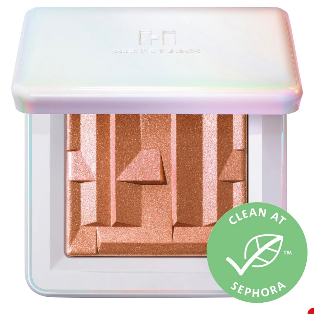 HAUS LABS bio radiant gel powder highlighter Pink Amethyst
